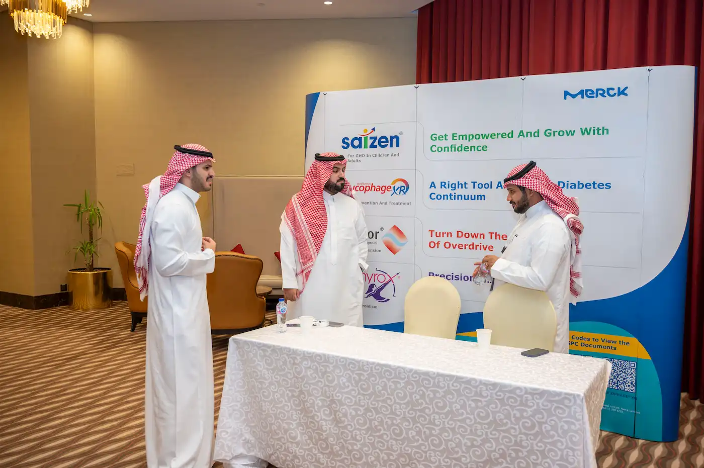 Healthcare professionals networking
